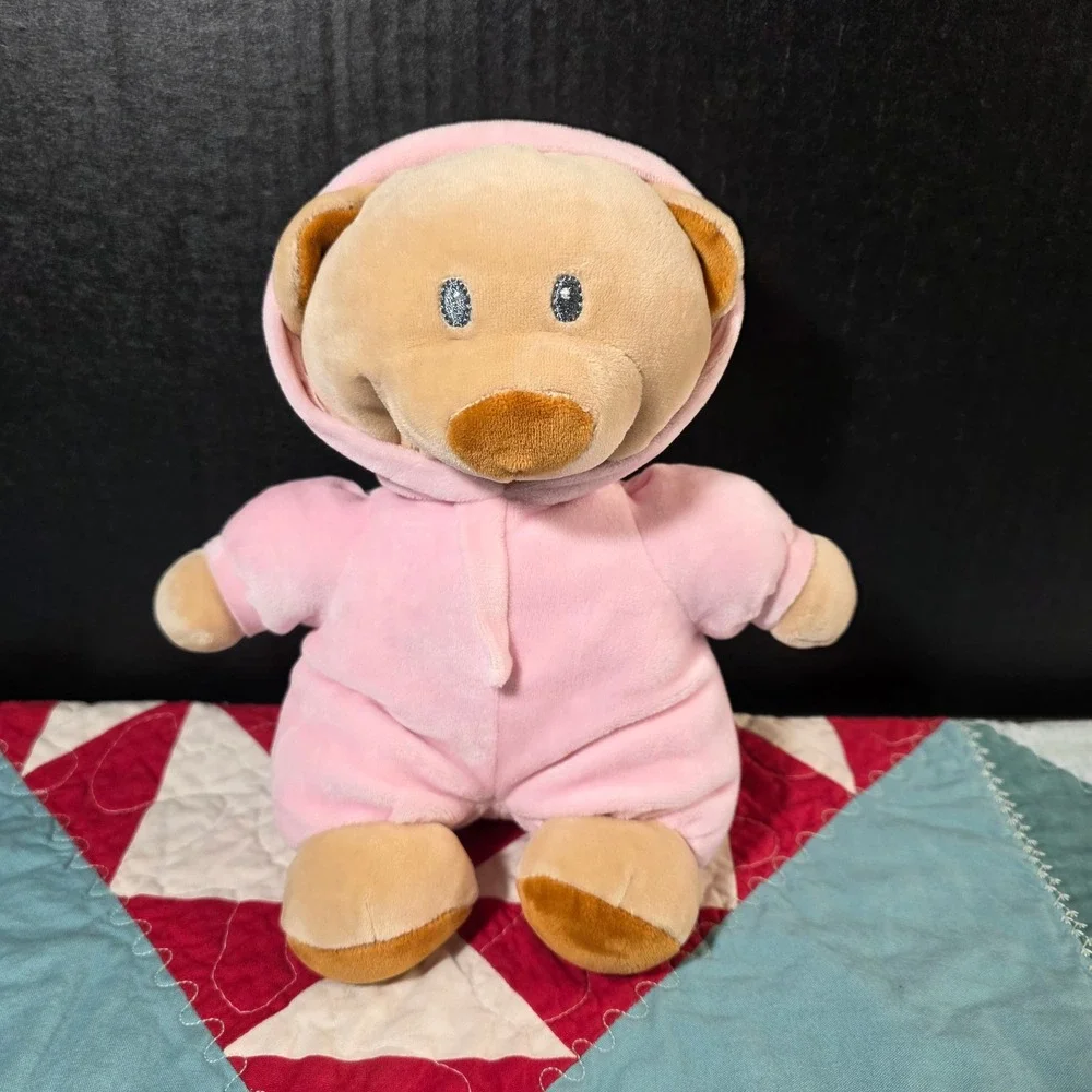Ty PJ‎ Bear Pink Plush Kids 9